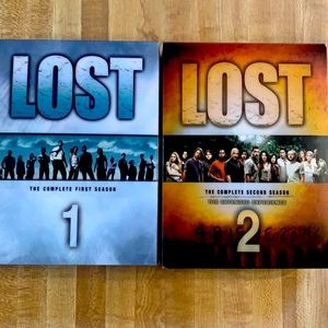 Mint conditioned LOST Seasons 1 & 2 DVDs